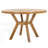 Round Solid Wood Base Dining Table-98201828