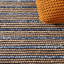 Tapis rayé en jute de coton 0,6 po Tesha-1712203265