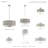 Berthine 3-Light Semi Flush Mount-849874867