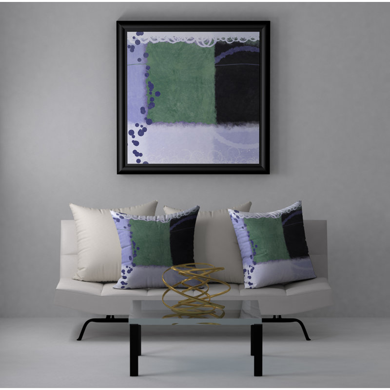 Housse de coussin décorative carrée intemporelle admirable, 24" X 24"
