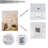 16 Colour RGB Rose Lamp,Colour Change 24 Led Rose Tree Lamp,Remote Control Rose Table Lamp