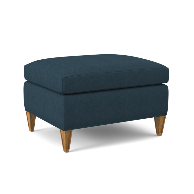 Repose-pieds rectangulaire 28 po Bristol, Ambre, Lagon Margaret