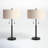 Beaulah Metal USB Table Lamp
