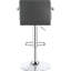 Contemporary Seat - Grey , Metal And Base Modern Adjustable Comfortable