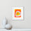 «Sherbert Bullseye Sherbet Bullseye», reproduction d'art encadrée sur papier par Jason Leung