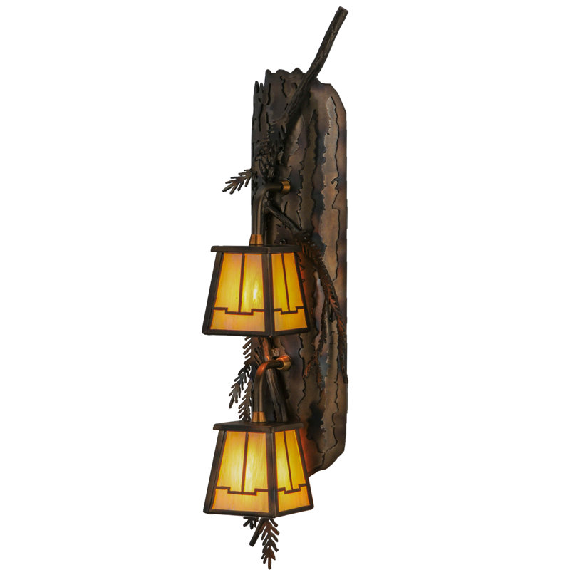 Rustic Lodge 2 - Light Armed Sconce