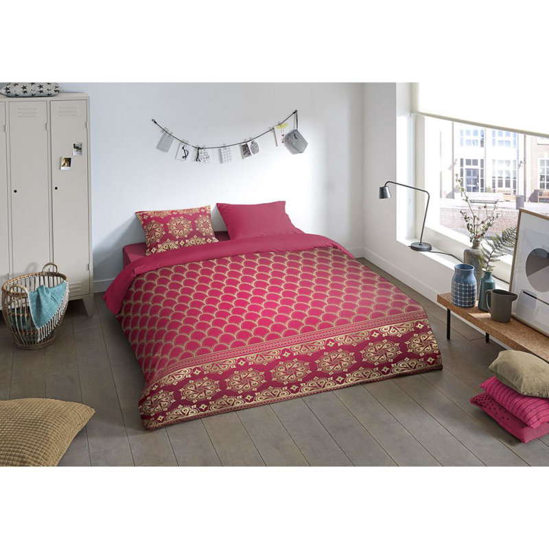 Pure Duvet Cover Abu Multicolour, Single - 1 Pillowcase (80 x 80 cm)