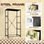 Commode de rangement verticale 4 tiroirs