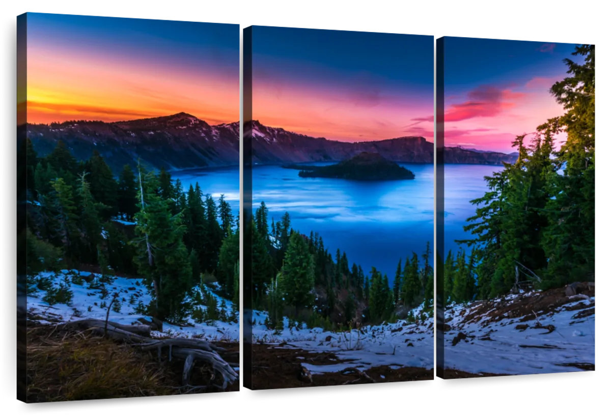 Millwood Pines Alvord Crater Lake Park Winter Sunset | Wayfair