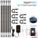 Gunbox LED Voice Control Smart Safe Lighting Kit, Dimmable Under Cabinet Strip Bar Lights
