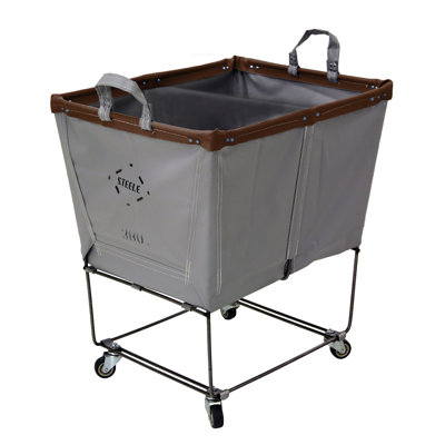 Rolling Laundry Basket with Handles