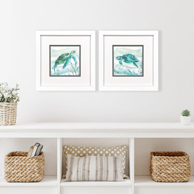 Tropical Current Framed Art