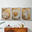 ABSTRACT Series CCXIV - Toile tendue avec châssis sur mesure - 3 pièces-1296759778-1296759781