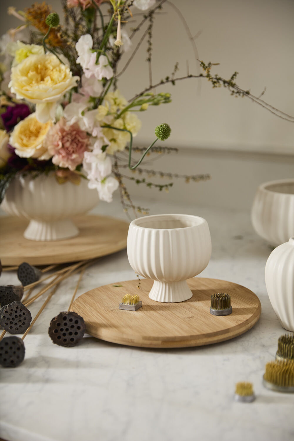 Compote Table Vase