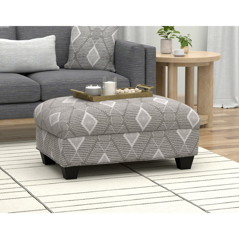 Bright Fog Ottoman