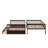 Full-Over-Full Bunk Bed With Ladders And Drawers-895607693