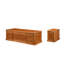 Infinity 82.7" Solid Wood Desk Set