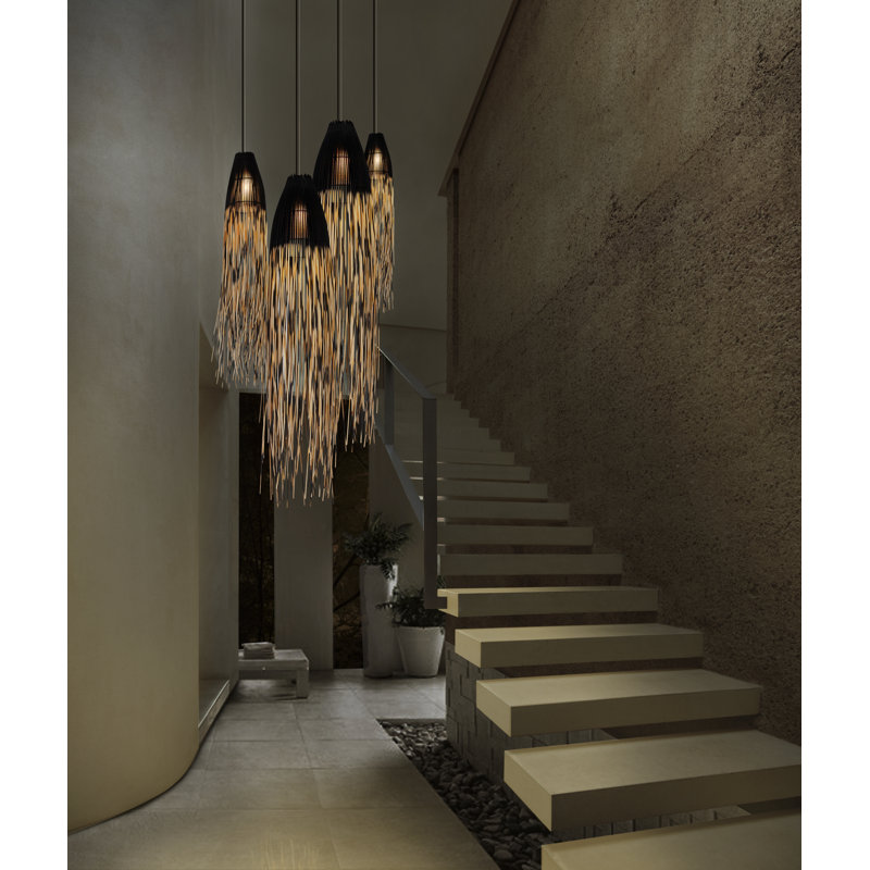 Biba 1 - Light Pendant, 67" H x 11.75" W x 11.75" D