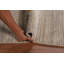 Tapis tribal rayé Gabbeh Sqaure 8 x 8