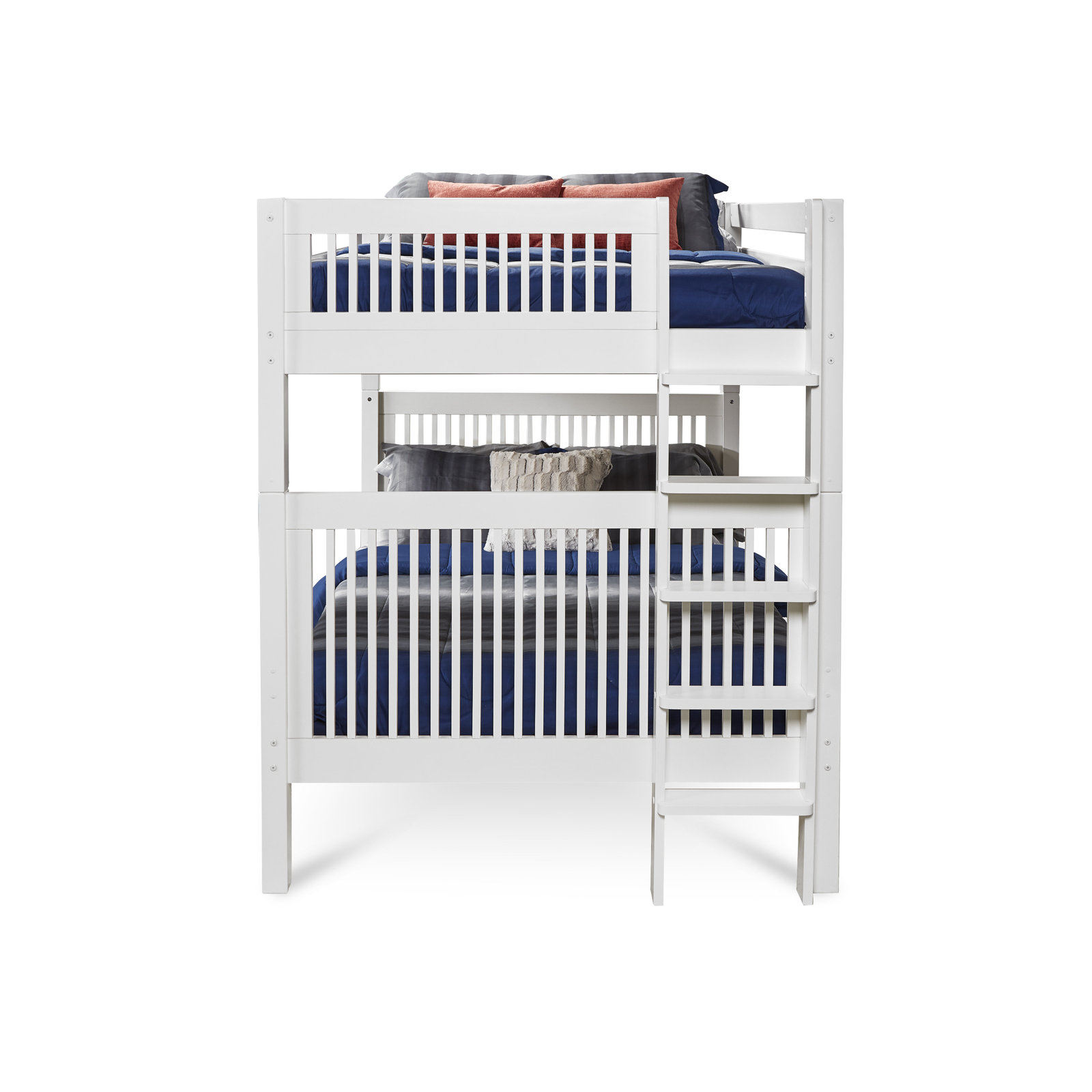 Friedemar Kids Full Over Full Bunk Bed, White