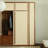 Modern Simple Retro Push And Pull Wardrobe