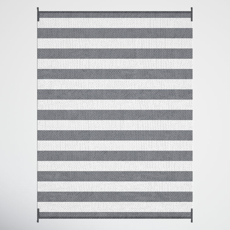 Izora Striped Indoor / Outdoor Rug