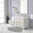 Widespread 2-handle Bathroom Faucet with Drain Assembly-60092160