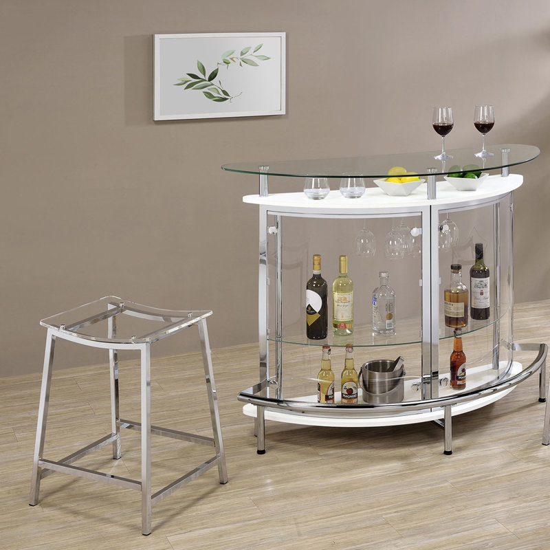 Armoire à vin Strick, Clair, Blanc