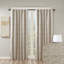 Rideau luxueux en marbre jacquard occultant