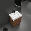 Ensemble de meuble-lavabo 24 po avec lavabo simple, meuble-lavabo sous-comptoir moderne avec tiroir double, meuble-lavabo autoportant-1359841451-1359841445