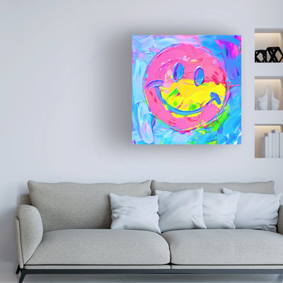 Art sur toile Jess Stempel Smiley 17