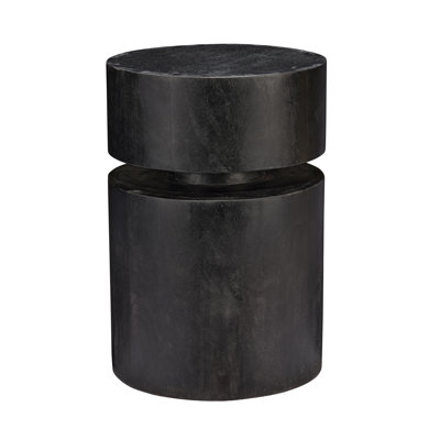 Solid Wood Drum End Table -  Jamie Young Company, 20DYLA-STCH