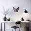 Décoration murale papillon en métal faite à la main