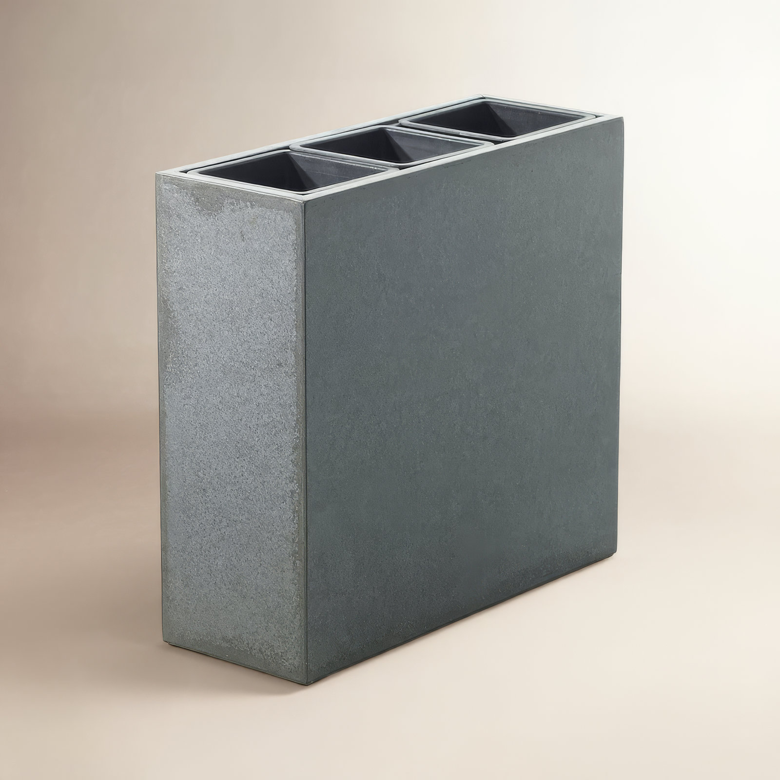 Cosmic Handmade Pot Planter, 27" H x 25.5" W x 10" D