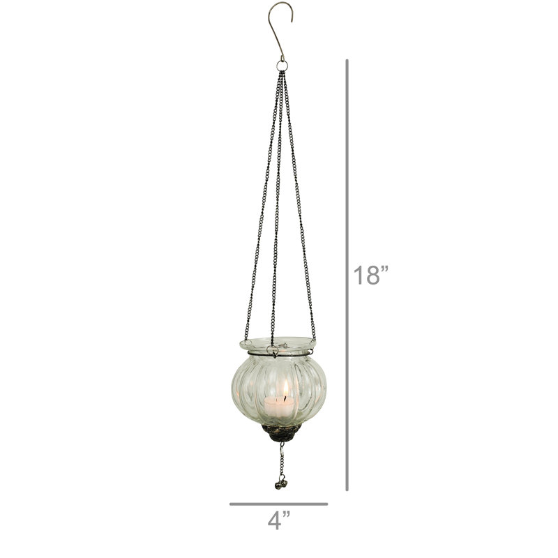Porte-photophore en verre