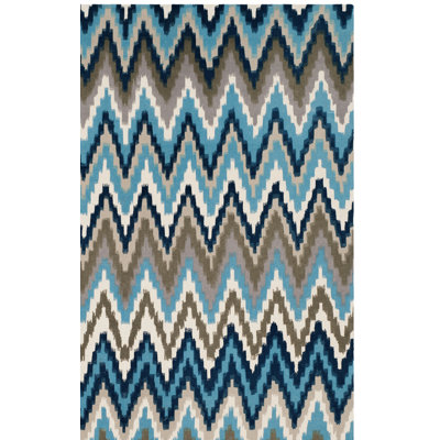 Tapis en coton tissé à la main Sonny Cedar Brook