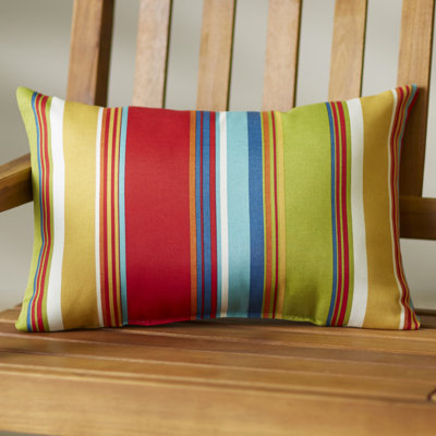 18" x 12" Outdoor Lumbar Throw Pillow