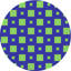 Tapis bleu/vert à motifs-472906349