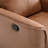 Hogansville 54.4" Wide Modern Upholstered Manual Reclining Sofa, Loveseat Recliner Couch