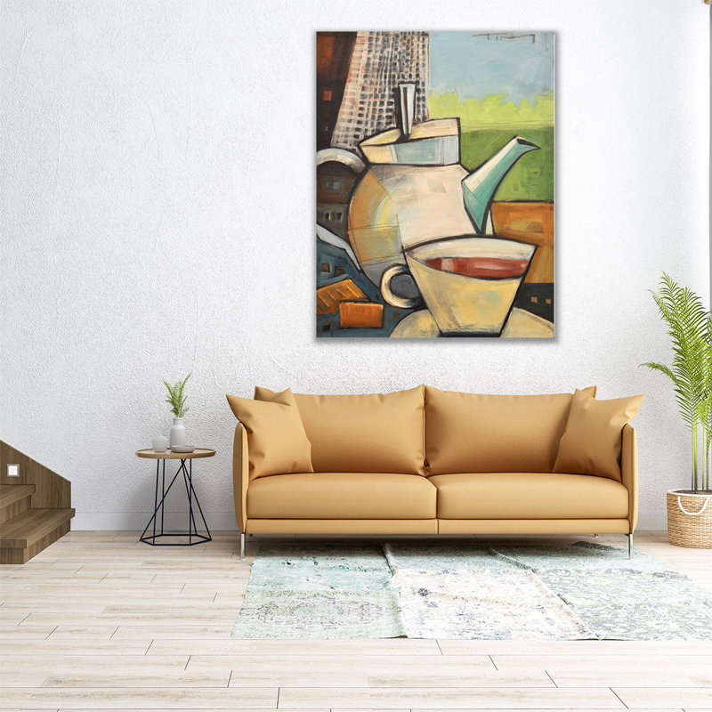 Tea Time - Canvas Print Wall Art, 40" H x 32" W