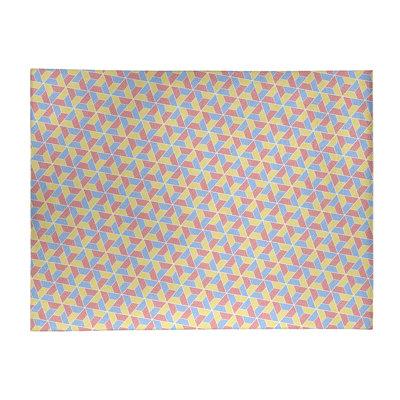 Chenille Geometric Indoor Rug