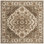 Tapis beige / gris en laine de Nouvelle-Zélande touffeté à la main Partlow Royalty