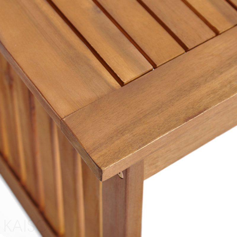 Table basse en acacia, Brun