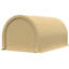Tente de rangement pour voiture robuste - 10 pi x 16 pi, beige, protégée, pour voiture, moto, abri de véhicule beige, camion