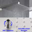 Robinet de douche mural avec valve brute-67396969