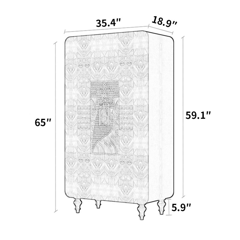 Advanced art multi-functional wardrobe