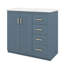 Ensemble de meuble-lavabo 36 po avec lavabo en céramique 36 po, meuble-lavabo autonome avec 3 tiroirs-792698455-792698457