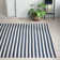 Renelso Wool Striped Indoor Rug