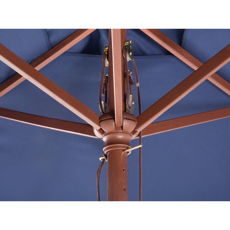 Anella 195cm X 144cm Rectangular Market Parasol, Blue