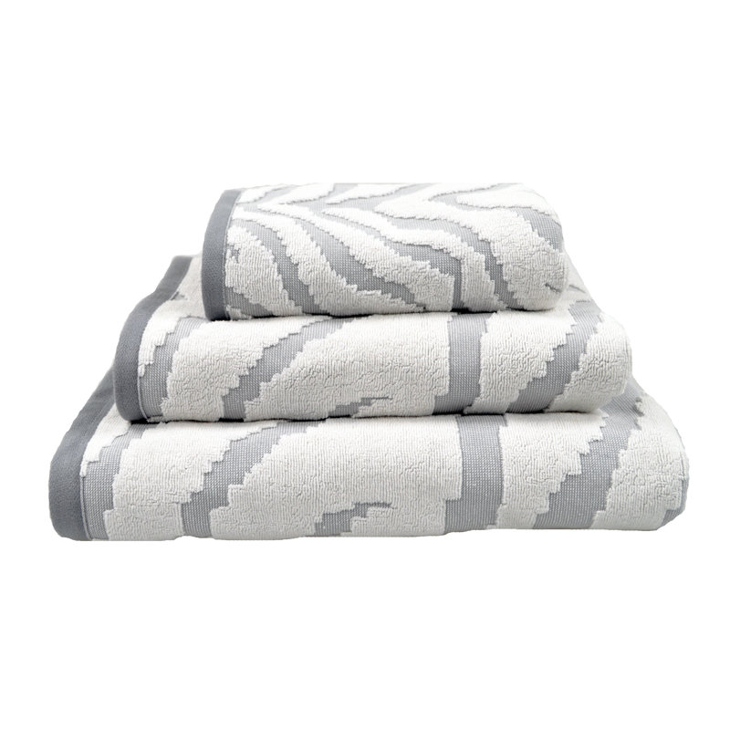 Corbyn Zebra Print Bath Towel Single
